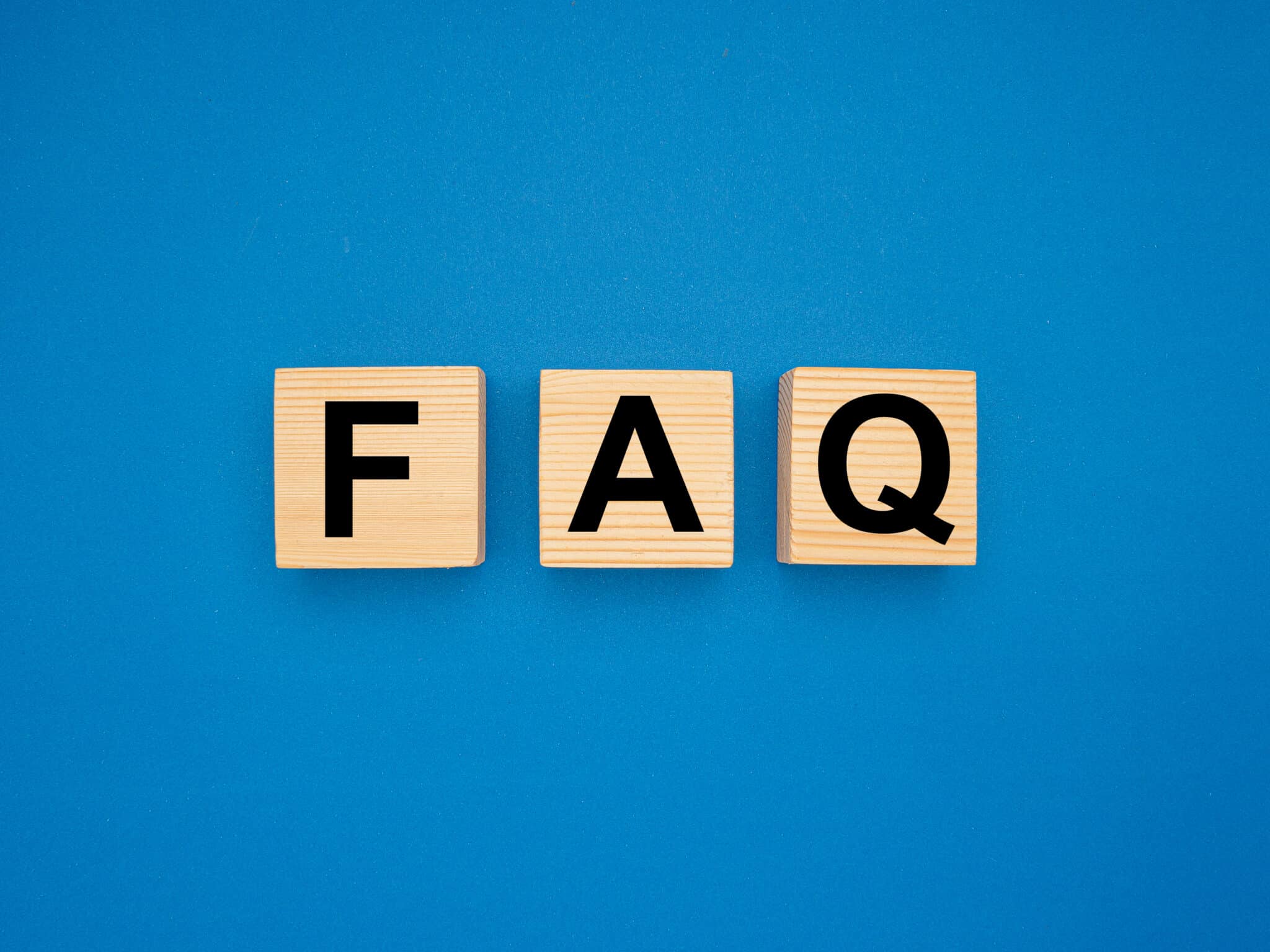 A list of answers to Frequently Asked Questions. FAQs concept, Plumbing Infrastructure.