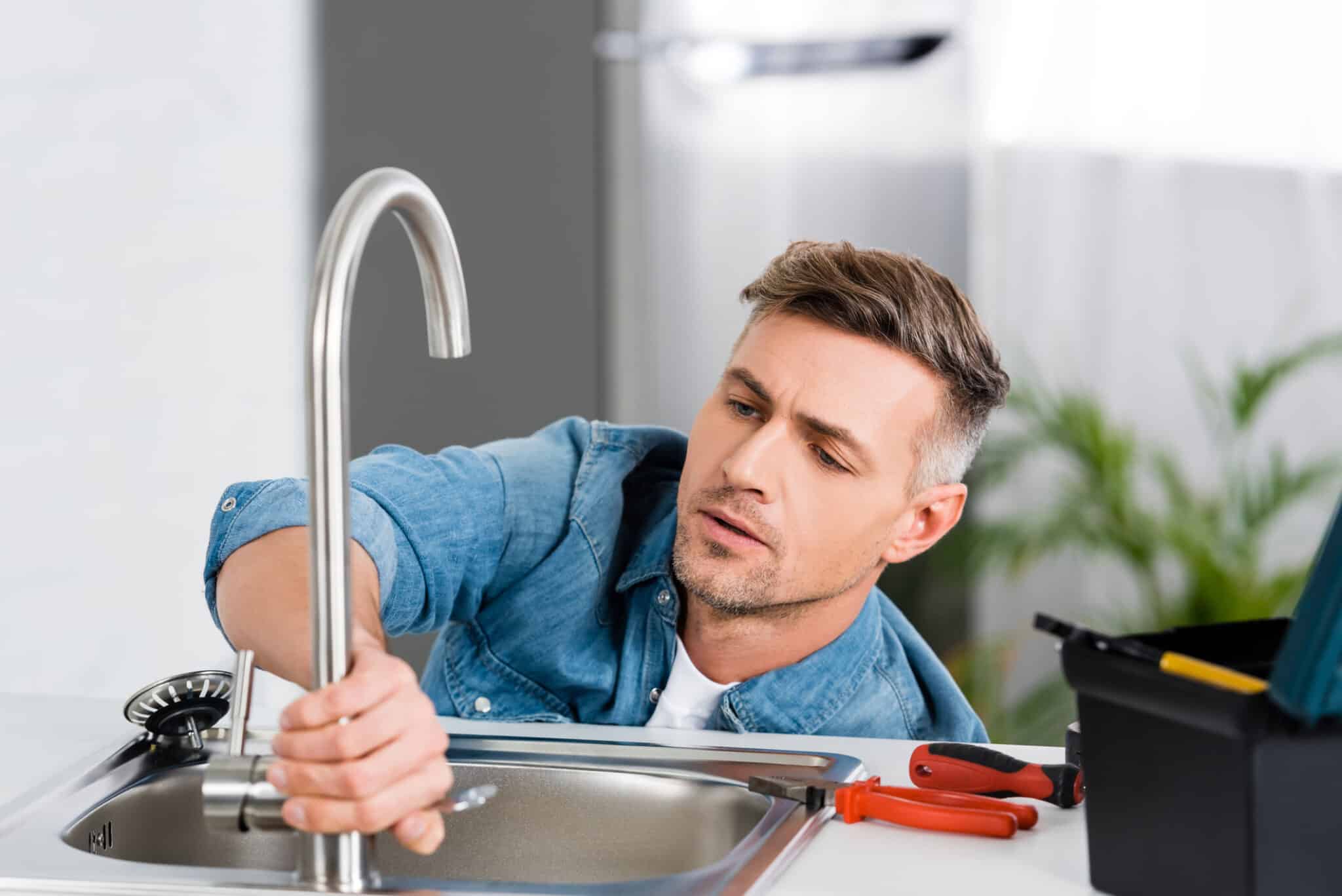 Installation faucet of kitchen sink, High-Efficiency Faucets.