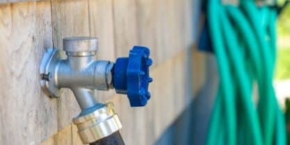 Hose bib replacement in Helotes.