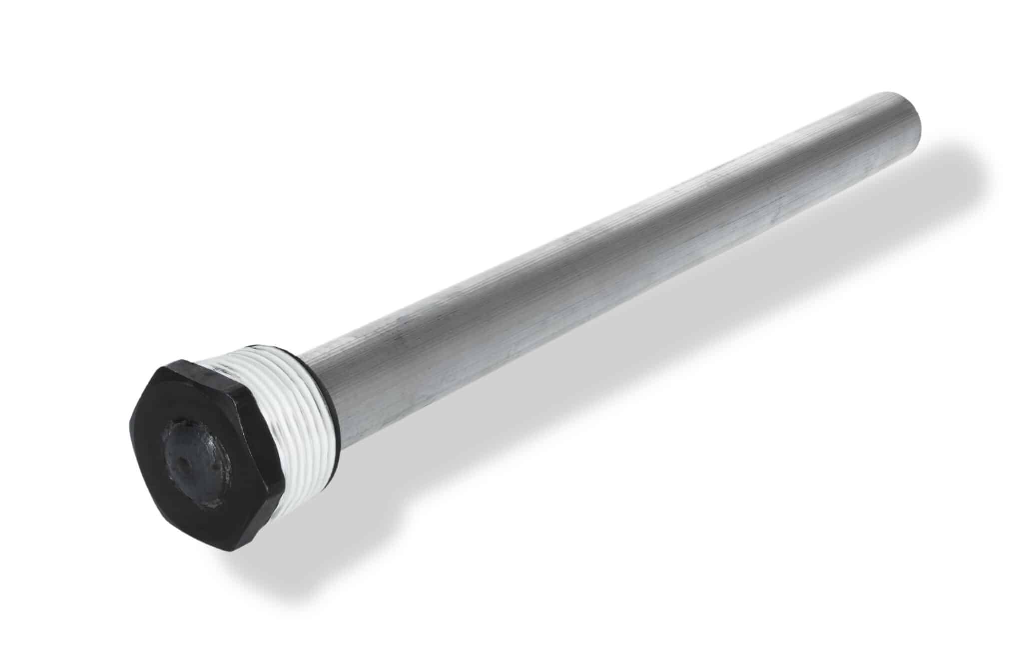 Anode rod replacement.