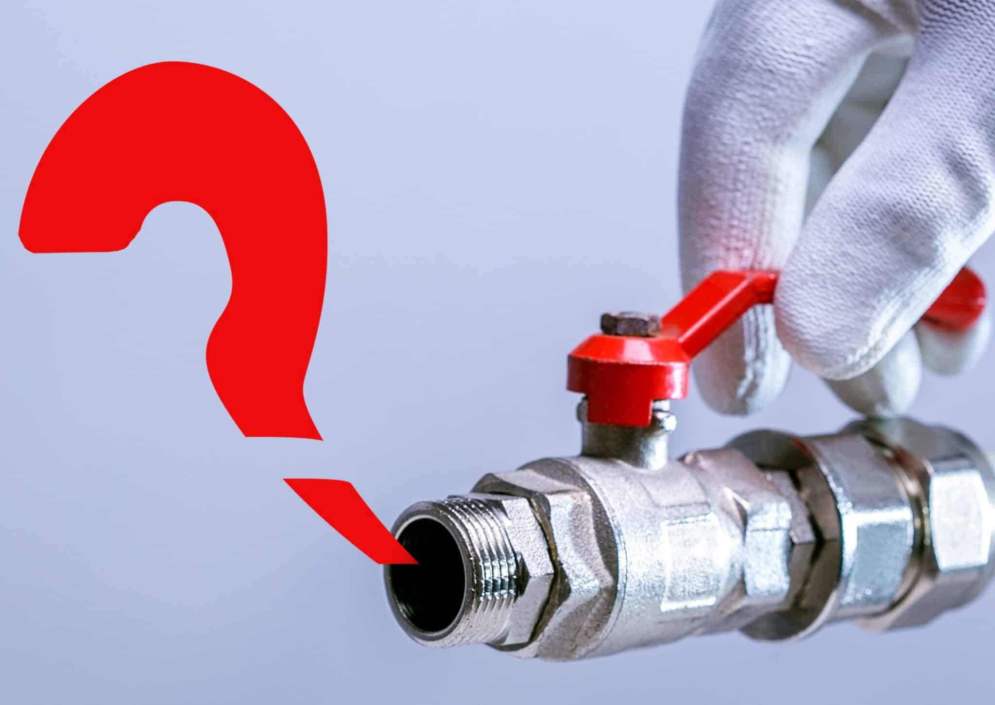 Frequently Asked Questions about shutoff valve replacement.