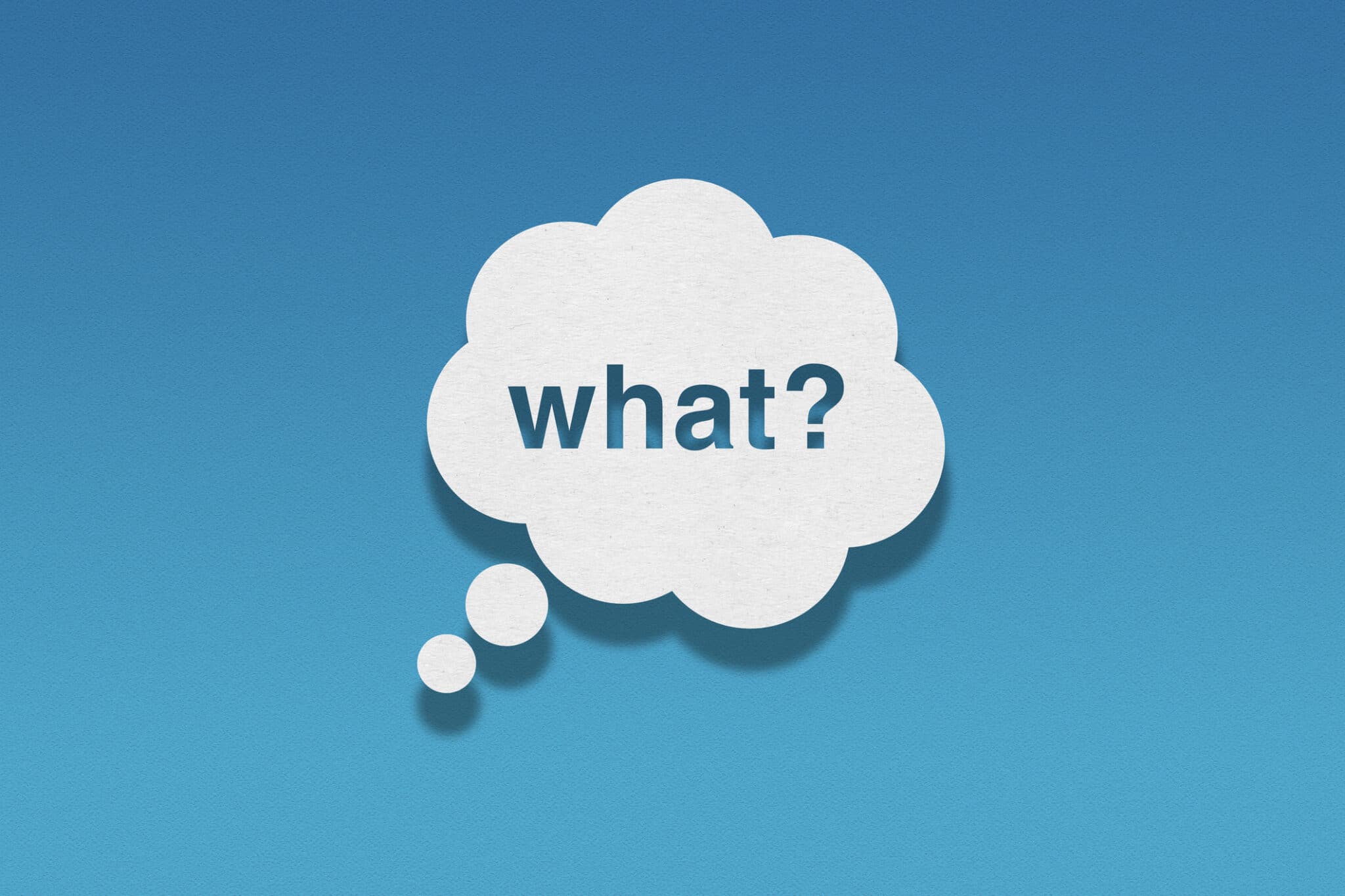 What a dishwasher air gap does and how it works, speech bubble on blue background.